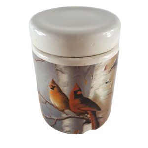 Cardinals Spice Rack Jar Hautman Brothers Birds Tone World Toothpick 2002